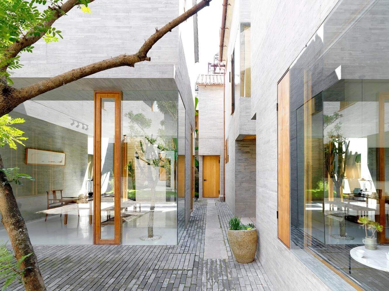 酒店空間,民宿設計,大理民宿設計,設計酒店,大理古城既下山酒店,趙揚建築工作室