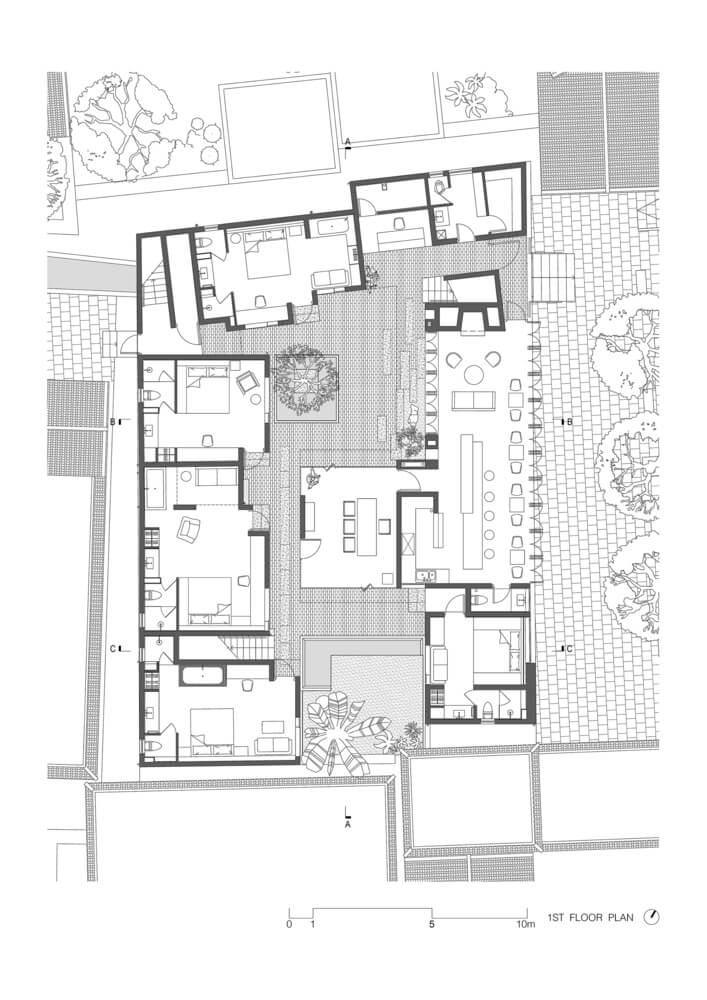 酒店空間,民宿設計,大理民宿設計,設計酒店,大理古城既下山酒店,趙揚建築工作室