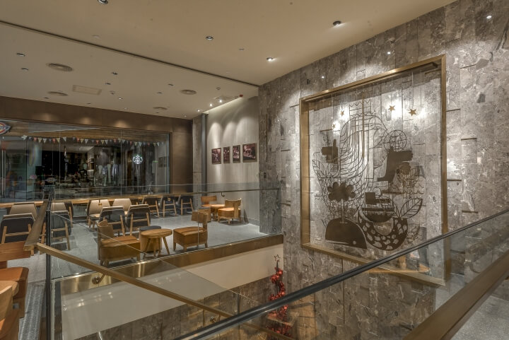 餐飲空間設計,星巴克咖啡店設計,國內星巴克設計,咖啡店設計