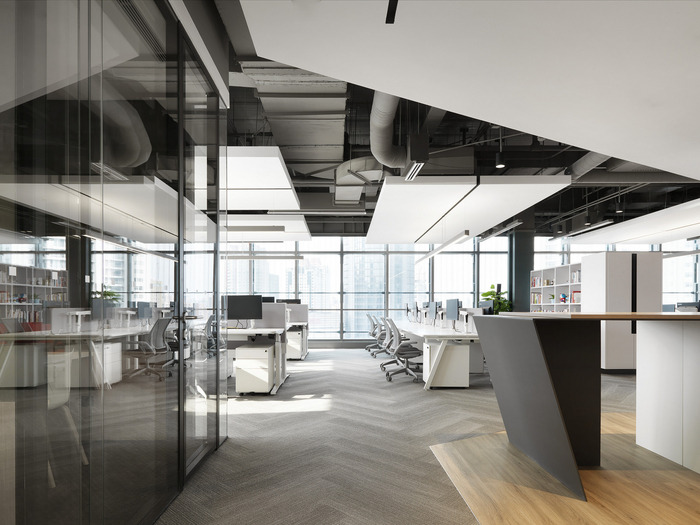 辦公空間，辦公室設計，Yum China，百勝中國，上海辦公室設計，集團公司辦公室設計，現代風格辦公室
