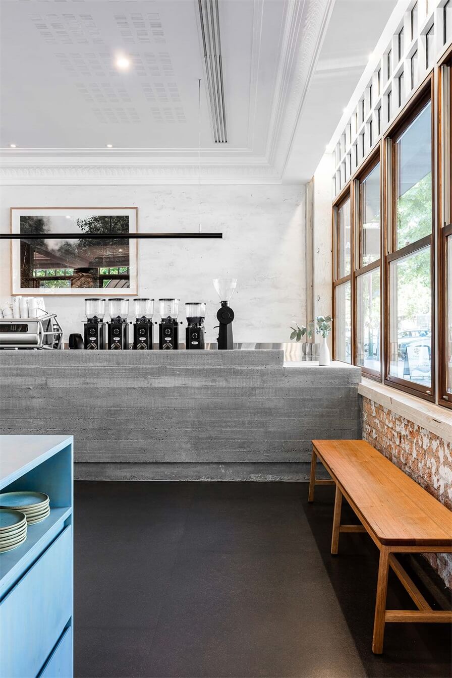 餐飲空間,咖啡館設計,堪培拉咖啡館設計,墨爾本Foolscap工作室,精品餐廳設計,自然風