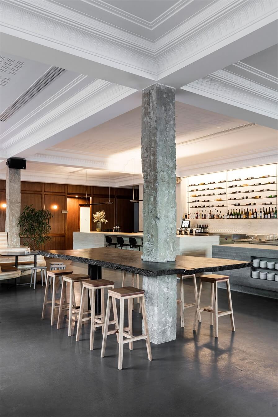 餐飲空間,咖啡館設計,堪培拉咖啡館設計,墨爾本Foolscap工作室,精品餐廳設計,自然風