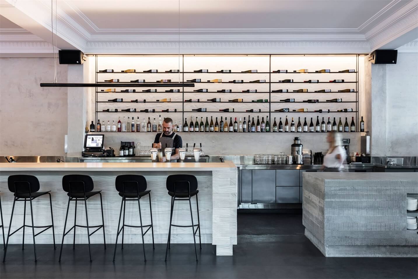 餐飲空間,咖啡館設計,堪培拉咖啡館設計,墨爾本Foolscap工作室,精品餐廳設計,自然風