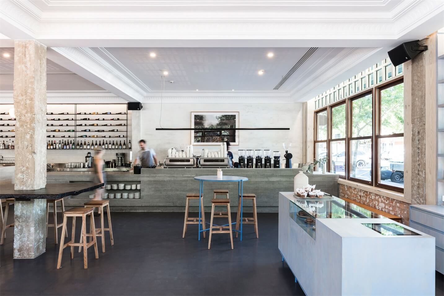 餐飲空間,咖啡館設計,堪培拉咖啡館設計,墨爾本Foolscap工作室,精品餐廳設計,自然風