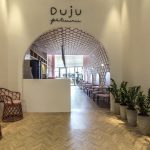 這間糕點屋裏充滿了各種U形元素，巴西Duju法式糕點屋設計