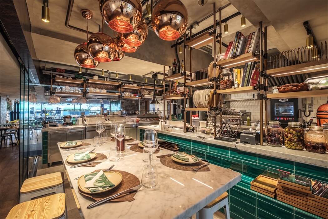 酒店空間，赫希貝德納聯合設計公司(HBA)，酒店改造設計，Studio HBA赫室，工業風酒店設計，香港奧華酒店•南岸