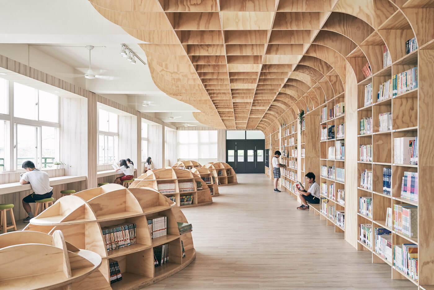 公共空間,學校圖書館設計,閱讀室設計,台灣設計,Hey!Cheese