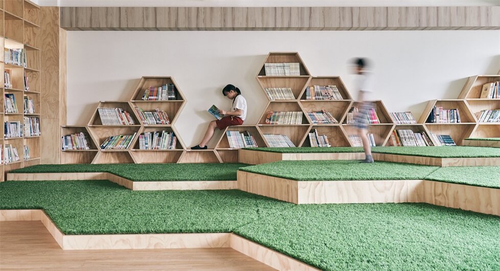 公共空間，學校圖書館設計，閱讀室設計，台灣設計，Hey!Cheese