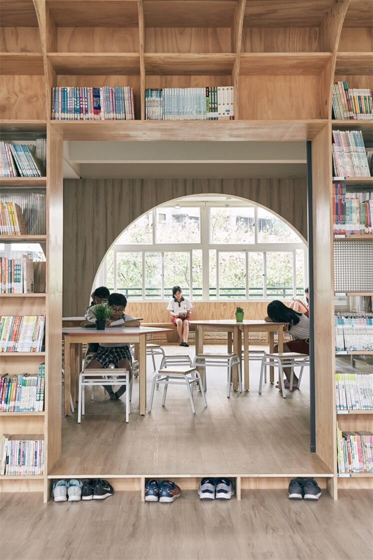 公共空間,學校圖書館設計,閱讀室設計,台灣設計,Hey!Cheese