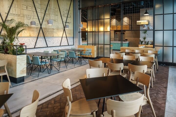 餐飲空間,餐廳設計,國外餐廳設計,工業風餐廳設計