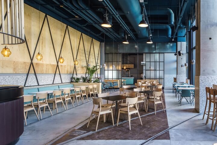 餐飲空間,餐廳設計,國外餐廳設計,工業風餐廳設計