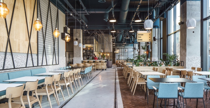 餐飲空間,餐廳設計,國外餐廳設計,工業風餐廳設計