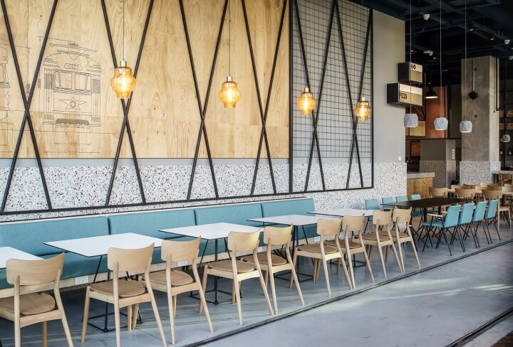 餐飲空間,餐廳設計,國外餐廳設計,工業風餐廳設計