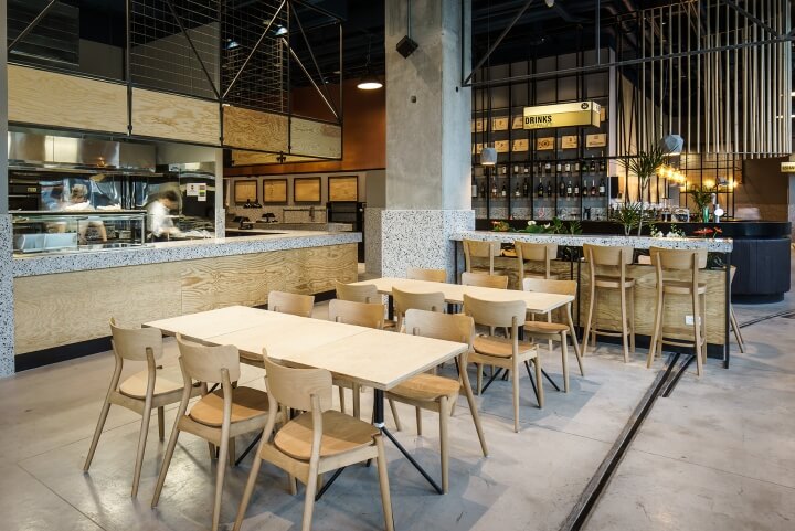 餐飲空間,餐廳設計,國外餐廳設計,工業風餐廳設計