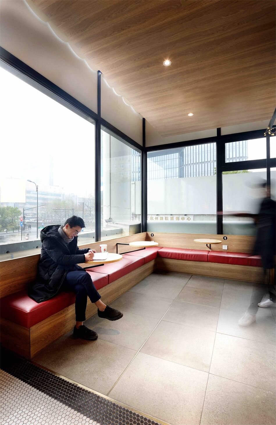 餐飲空間，快餐廳設計，杭州KFC設計，國內KFC設計