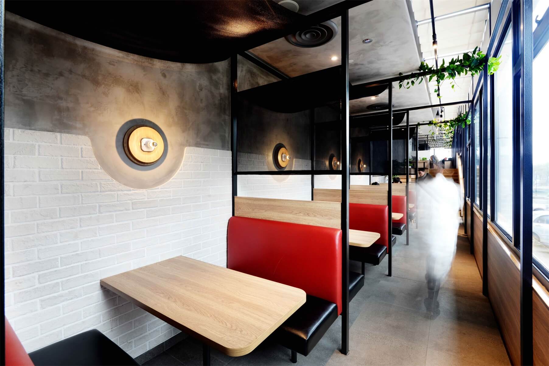 餐飲空間，快餐廳設計，杭州KFC設計，國內KFC設計