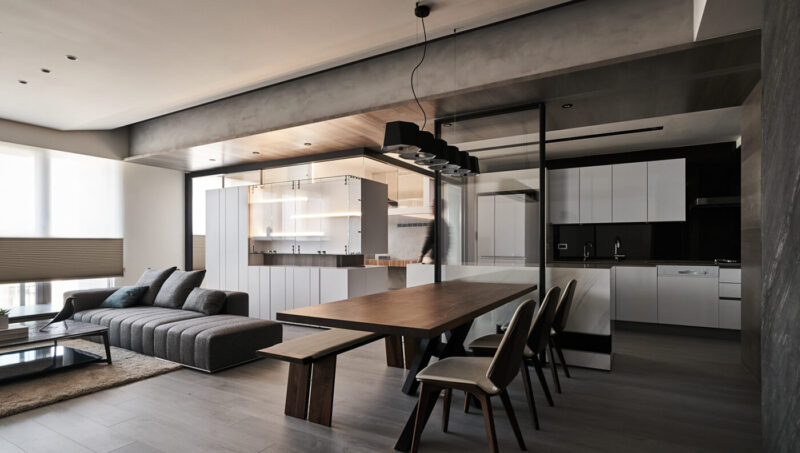 一個連結家人情感的盒子，台中132平方米漂浮之家