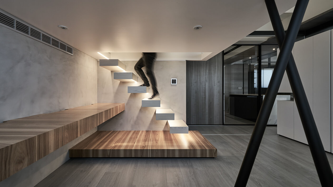 住宅空間,私人住宅空間設計,Hey!Cheese,盒子元素,台灣設計,現代風格