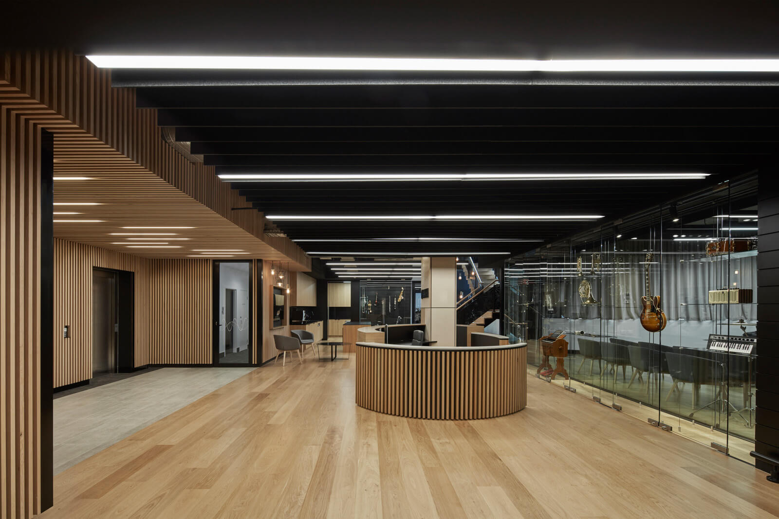 樂器公司辦公室設計,辦公空間,辦公室設計,YAMAHA雅馬哈辦公室設計,雅馬哈澳大利亞總部設計