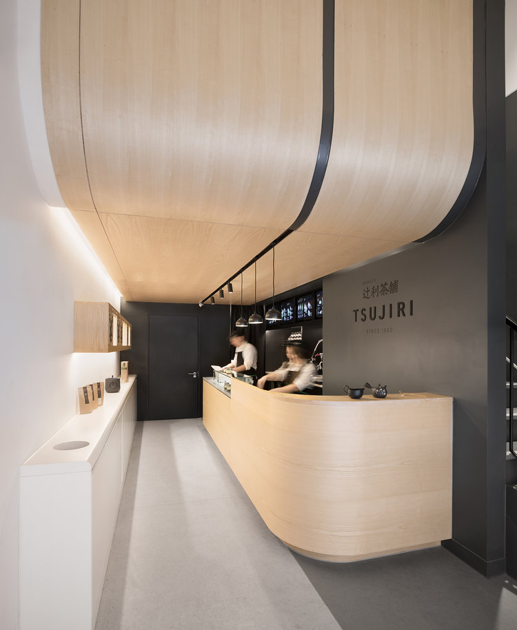 倫敦餐飲小店設計，餐飲空間，日式風格，茶室設計