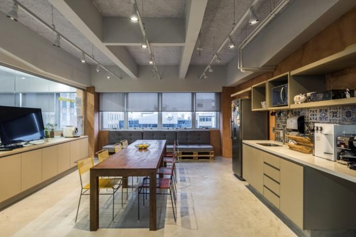 辦公空間,國外辦公室設計,現代風格辦公室設計,巴西辦公室設計,開放式辦公室設計