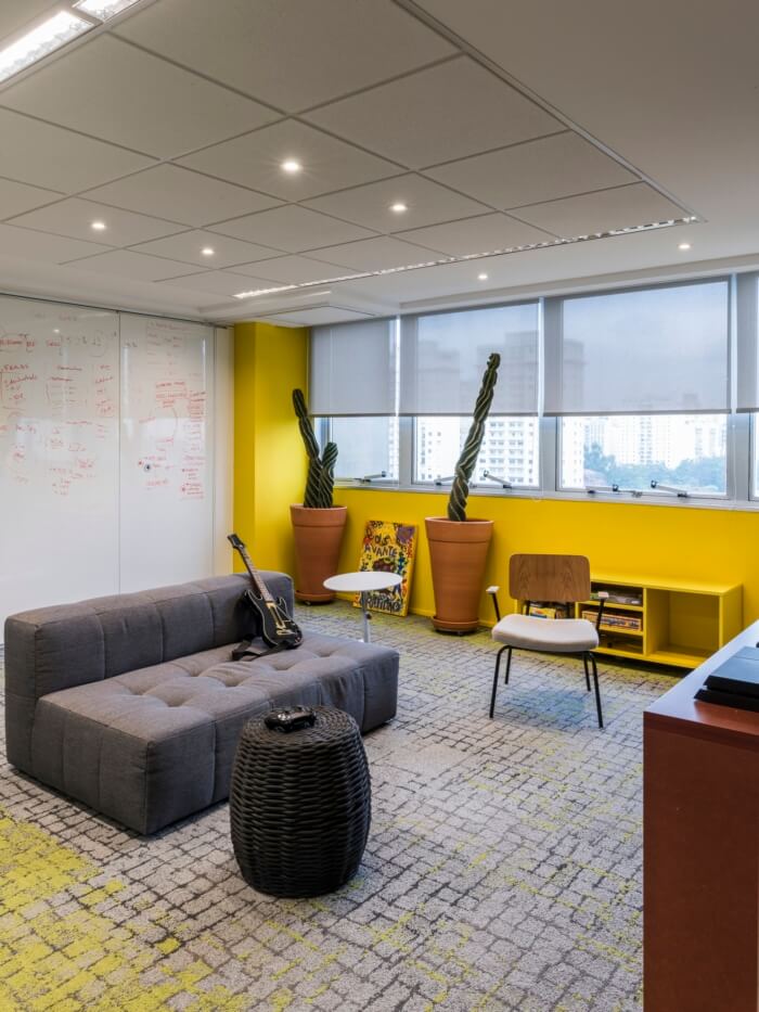 辦公空間，國外辦公室設計，現代風格辦公室設計，巴西辦公室設計，開放式辦公室設計