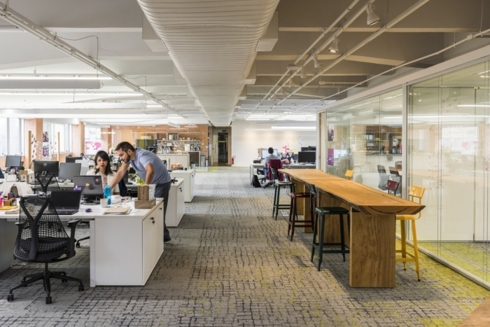 辦公空間,國外辦公室設計,現代風格辦公室設計,巴西辦公室設計,開放式辦公室設計