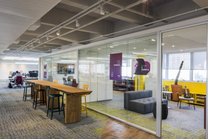 辦公空間,國外辦公室設計,現代風格辦公室設計,巴西辦公室設計,開放式辦公室設計