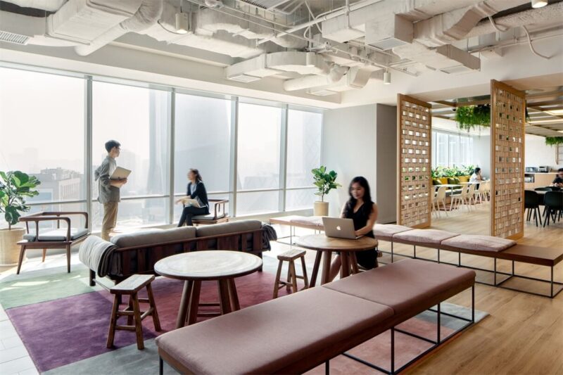 兼容並蓄別具一格的辦公空間：北京愛彼迎辦公室設計