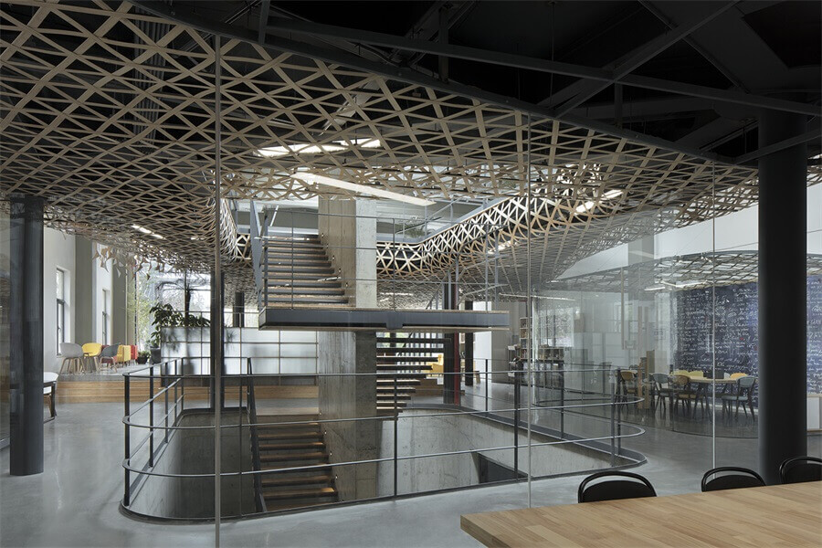 辦公空間，國內辦公室設計，馬蜂窩辦公室設計，馬蜂窩總部二期辦公空間，北京辦公室設計
