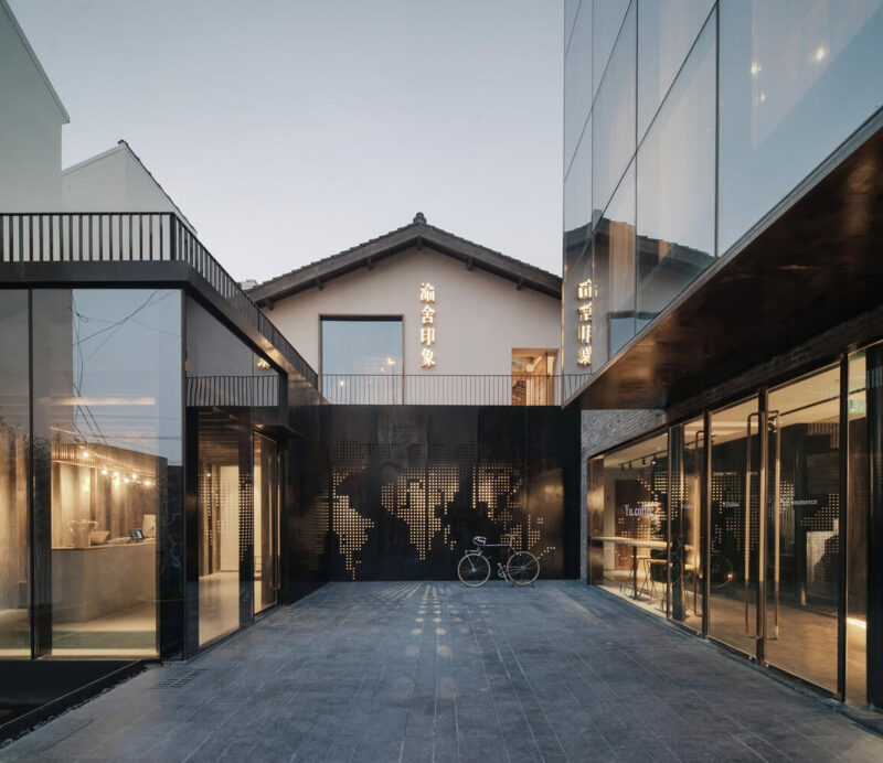 舊招待所改造城市民宿設計之上海渝舍印象