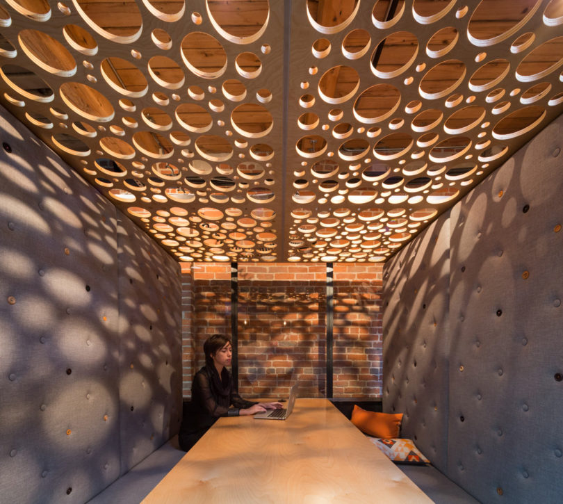 辦公空間,國外辦公室設計,工業風格辦公室設計,通信軟件公司辦公室設計,開放式辦公室設計,Slack總部