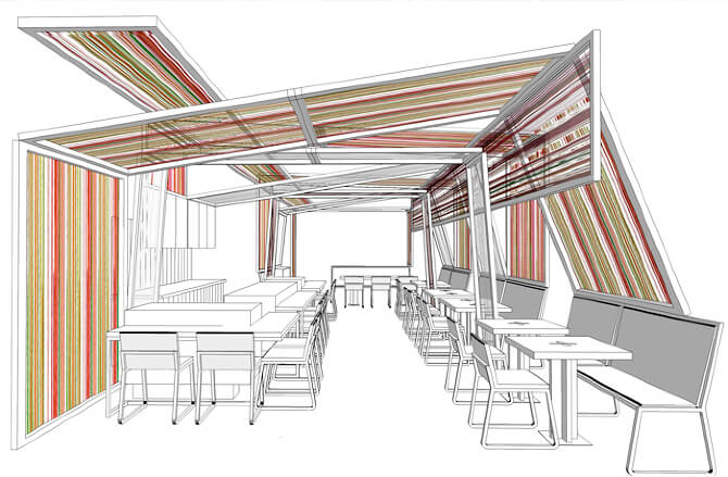 餐飲空間，餐廳設計，巴塞羅那餐廳設計，100平米餐廳設計，國外餐廳設計，東西方風格融合