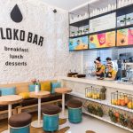 烏克蘭一家有趣的彩色咖啡小店設計