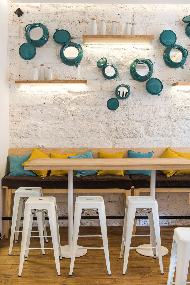 餐飲空間，咖啡廳設計，烏克蘭咖啡廳設計，小咖啡館設計，國外咖啡廳設計，小店設計