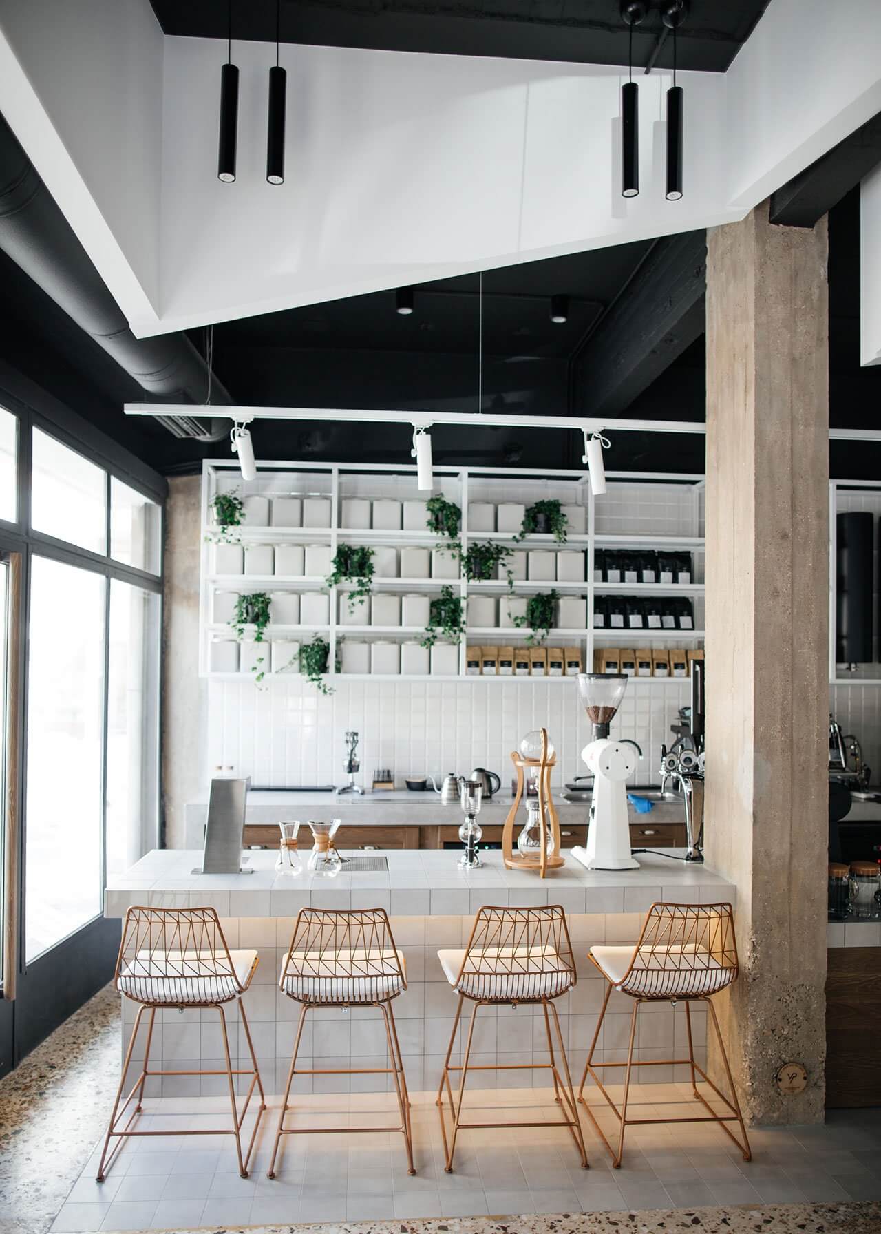 餐飲空間，咖啡廳設計，希臘咖啡廳設計，工業風咖啡館設計，國外咖啡廳設計，小店設計