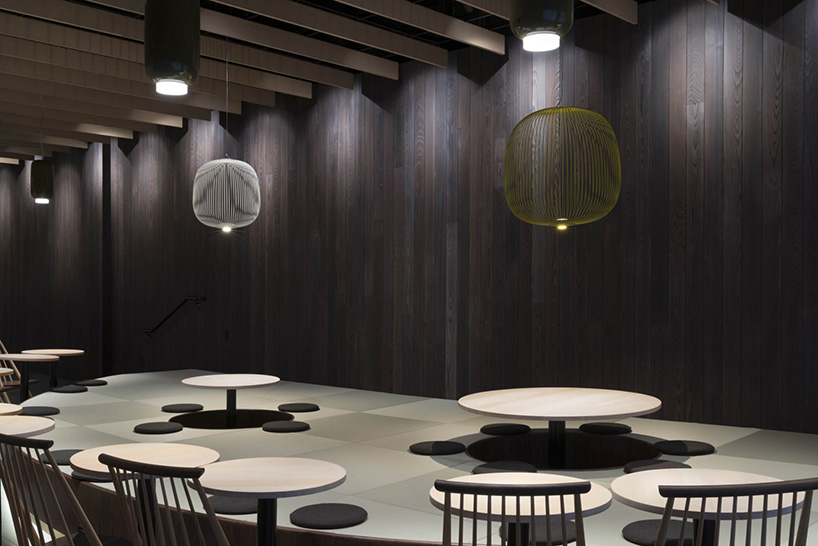 餐飲空間,茶館設計,日式茶館設計,中西結合,現代與傳統,町屋元素