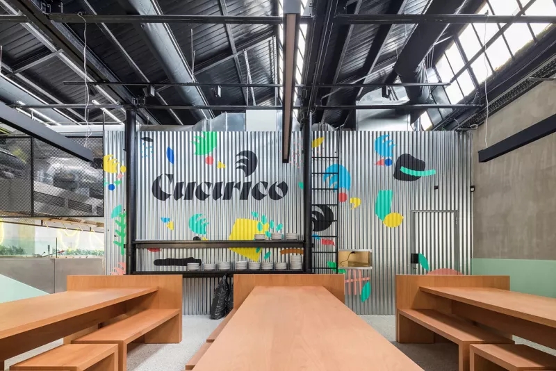 餐飲空間,餐廳設計,國外餐廳設計,工業風餐廳設計,優雅工業風餐廳設計,建築改造餐廳設計