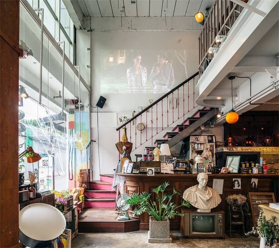 餐飲空間,餐廳咖啡廳設計,混搭風餐廳設計,國外咖啡廳設計