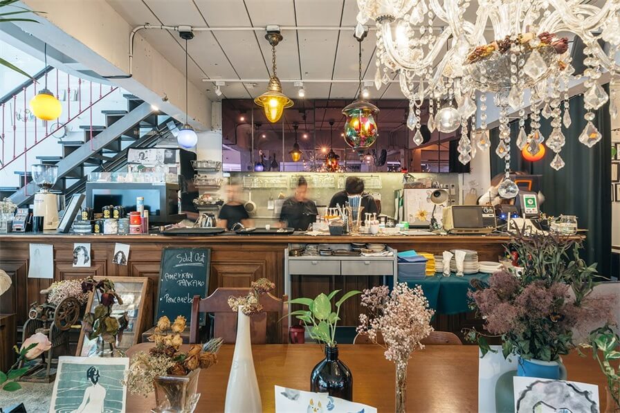 餐飲空間,餐廳咖啡廳設計,混搭風餐廳設計,國外咖啡廳設計