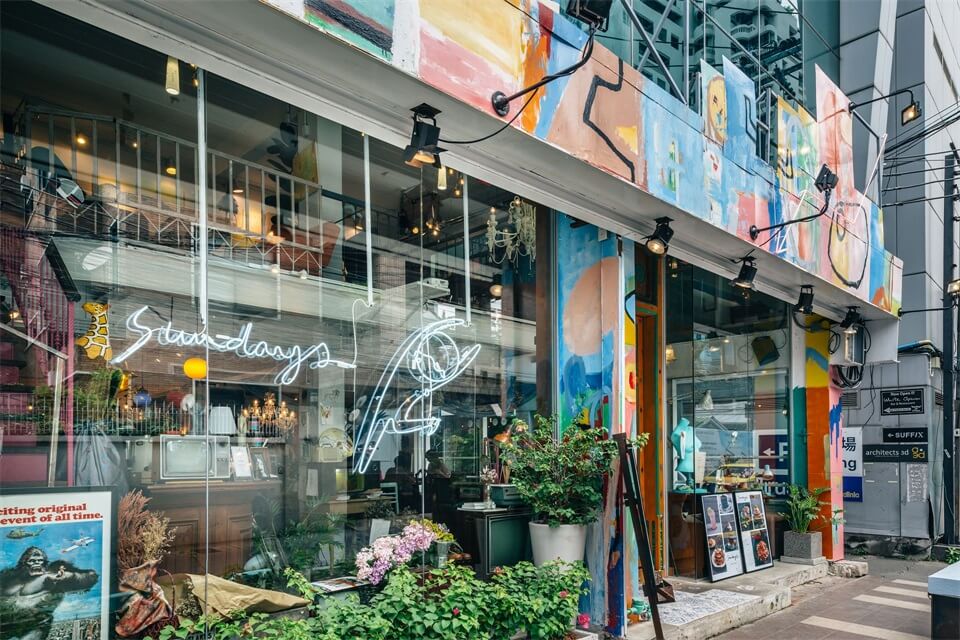 餐飲空間,餐廳咖啡廳設計,混搭風餐廳設計,國外咖啡廳設計