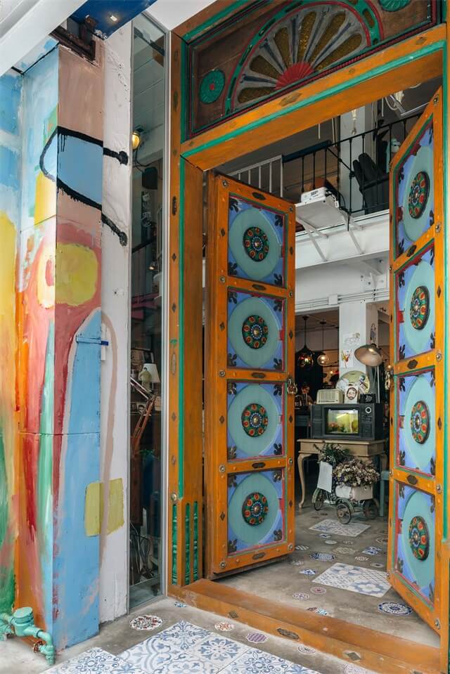 餐飲空間,餐廳咖啡廳設計,混搭風餐廳設計,國外咖啡廳設計