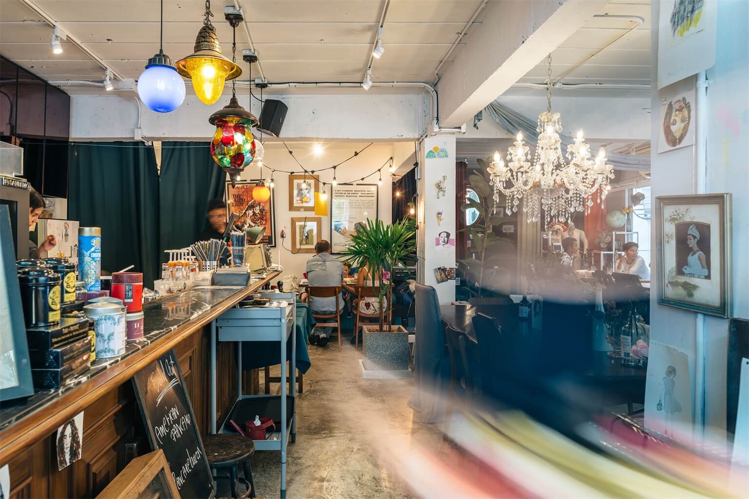 餐飲空間,餐廳咖啡廳設計,混搭風餐廳設計,國外咖啡廳設計