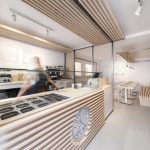 古老的石材與現代的木材結合,西班牙Le Crêpe da Pía餐飲店設計