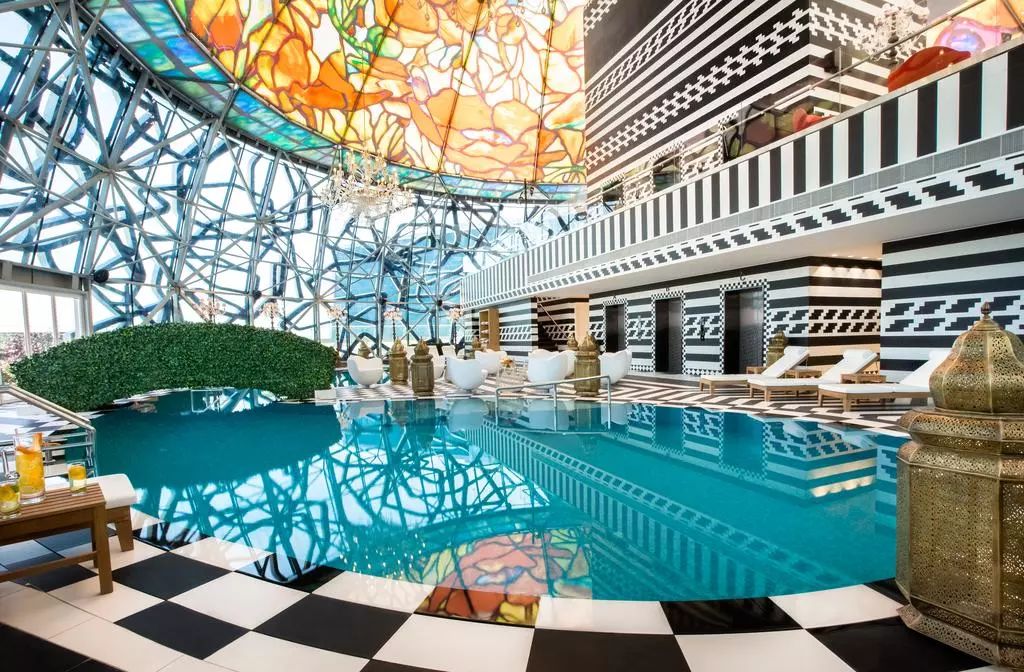 酒店空間，蒙德裏安多哈酒店，馬塞爾•萬德斯，設計酒店，阿拉伯風情酒店設計，國外酒店設計