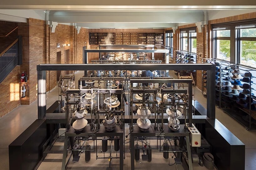 改造空間,商業空間,工業風設計,製帽工作室,工業美學