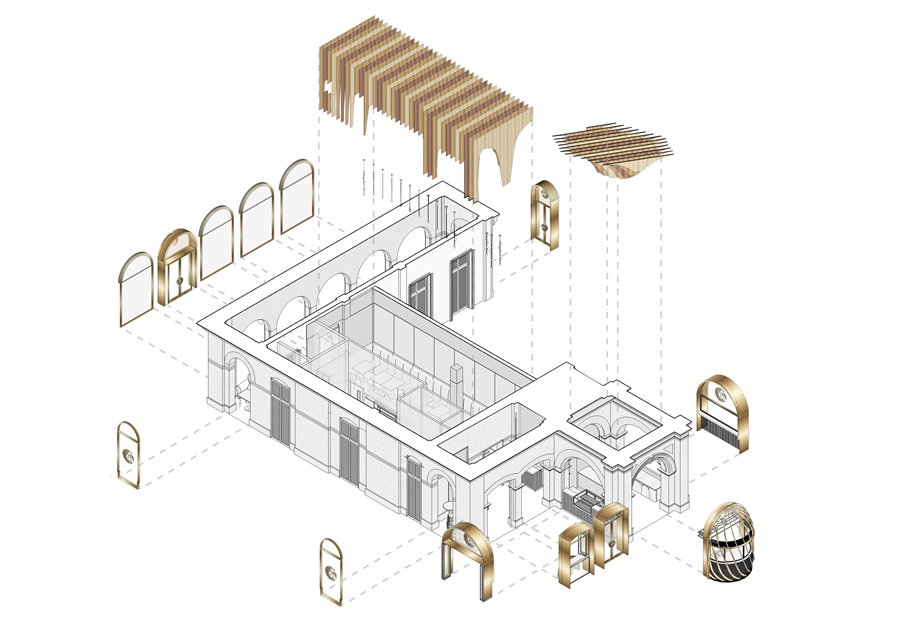 餐飲空間,餐廳設計,上海餐廳設計,建築改造,上海殖民建築改造餐廳設計,SPACEMEN