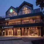 在星巴克喝酒，星巴克臻選北京坊旗艦店設計