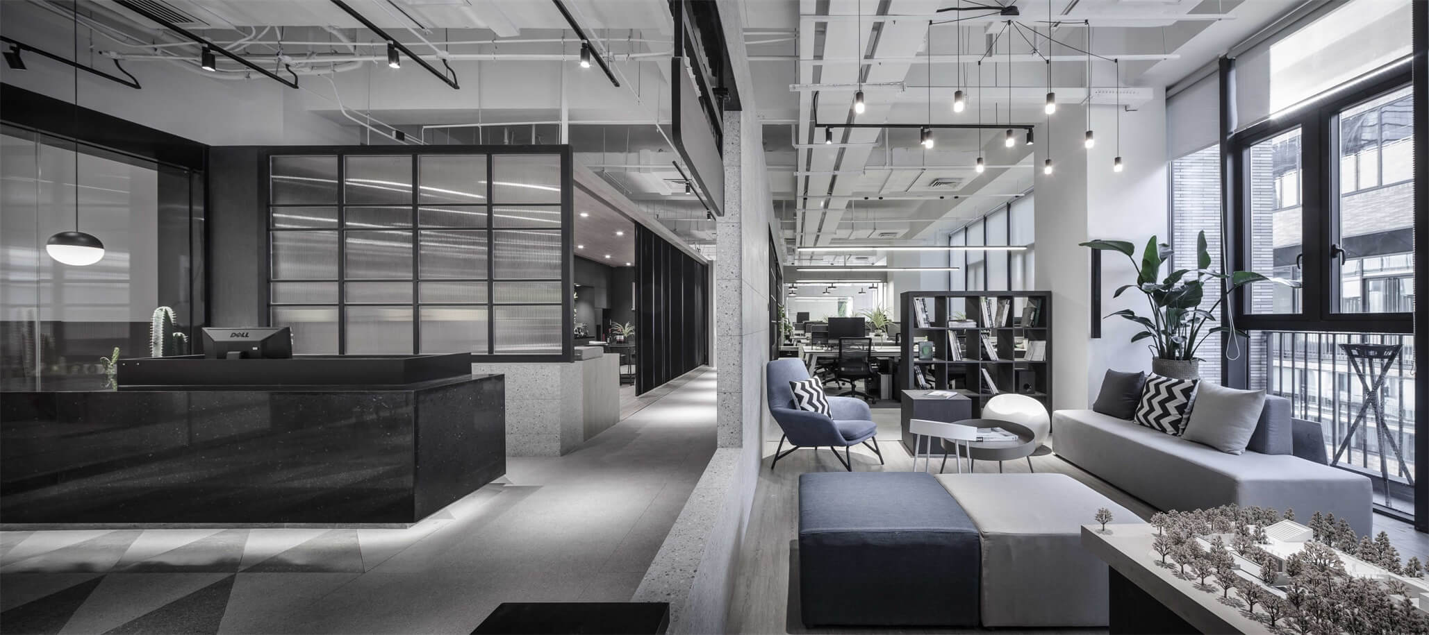 辦公空間,設計公司辦公室設計,予舍予築辦公室設計,極簡主義風格辦公室
