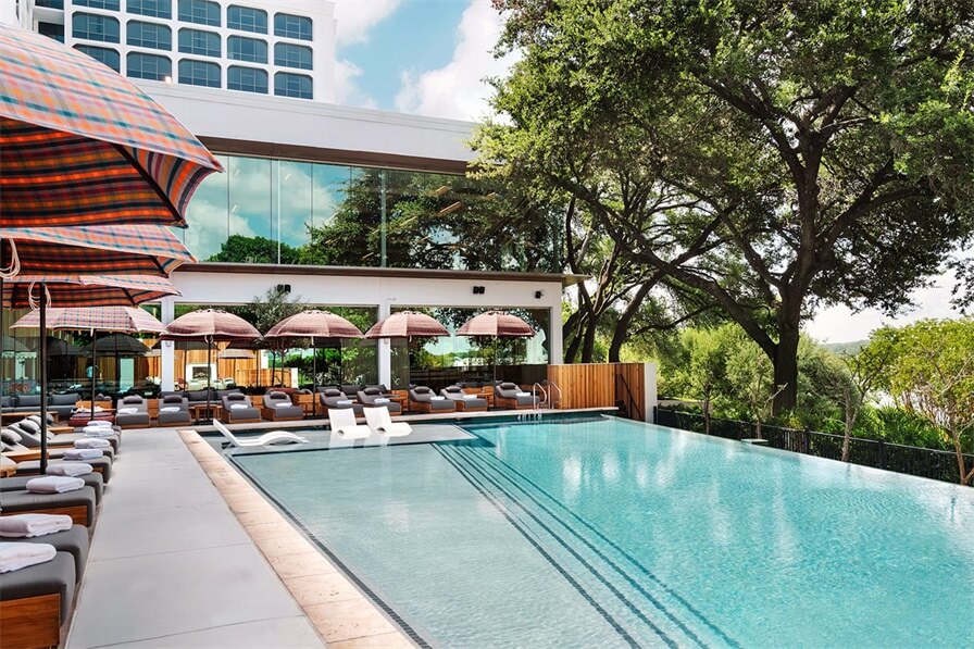 酒店空間,精品酒店,度假酒店設計,酒店改造設計,LINE Austin精品酒店設計